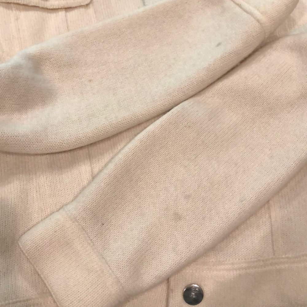 100% Cashmere Button Down Light Weight Jacket - image 8